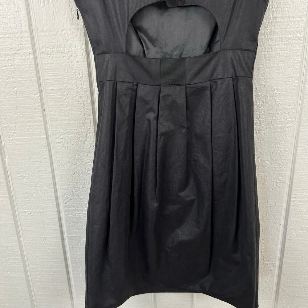 All Saints Sequin Mini Dress Black Cocktail Party Glam Sleeveless Women Size 2 - Picture 7 of 10